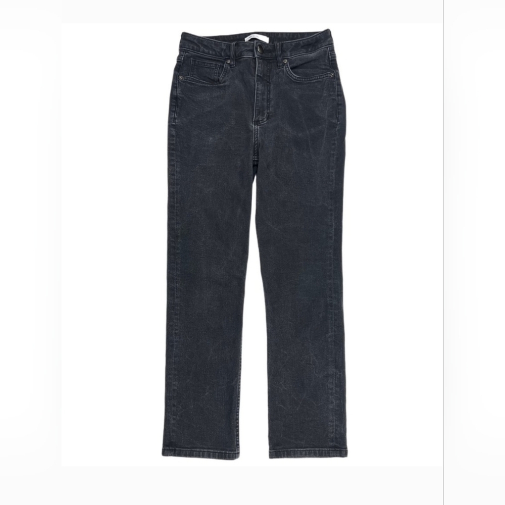 Elizabeth and James Black The Vintage Straight Jeans 6-28